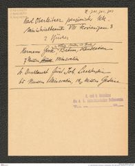 k.k. naturhistorisches Hofmuseum, Intendanzakten 1885-1896 (Hauer), Aktenzahl Z.701/1890, Seite 1